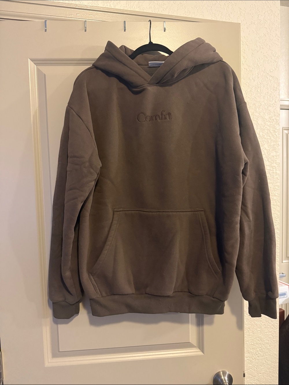 Women’s Comfrt Pullover Hoodie - Brown